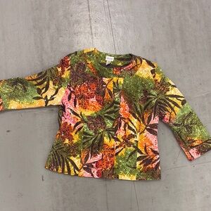 Chico's Vibrant Multicolor Jacket